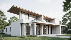 Dom z płaskim dachem projekt