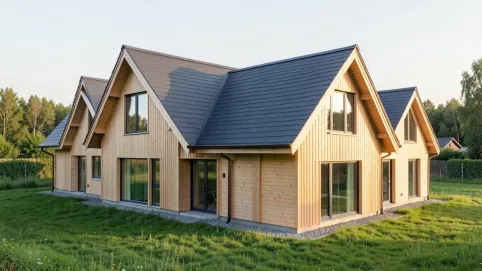 domy z dachem czterospadowym tanie w budowie