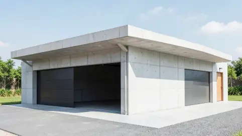 Garaż z płaskim dachem koszt budowy
