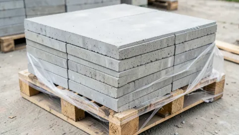 Ile waży paleta dachówki betonowej