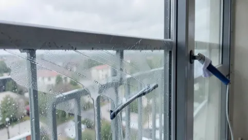 Jak umyć szyby balkonowe od zewnątrz