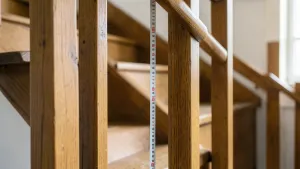 Jak zmierzyć wysokość balustrady schodowej