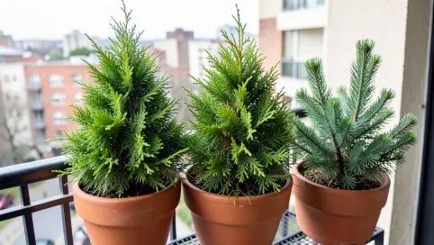 Jakie iglaki na balkon