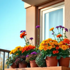 Jesienne kwiaty doniczkowe na balkon