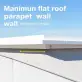 Minimalna wysokość attyki dach płaski