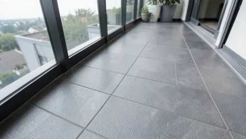 Nowoczesne płytki na balkon