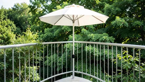 Parasol Półokrągły Na Balkon
