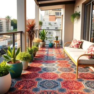 Wykładzina na balkon zamiast płytek
