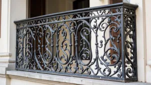 Wzory balustrad balkonowych metalowych